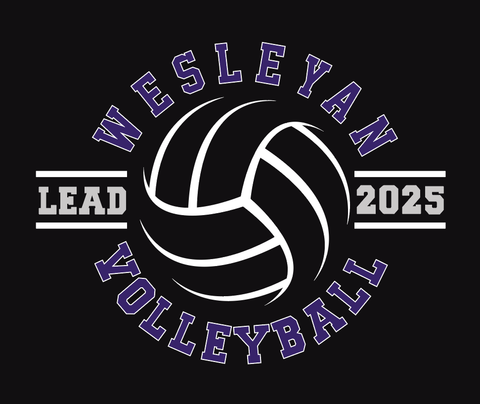 Wesleyan Volleyball Lead 2025 - Nike Dri-FIT Cotton/Poly Long Sleeve Tee Black - NKBQ5230