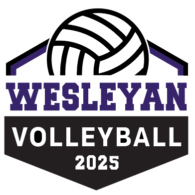 Wesleyan Volleyball 2025 - White Nike Swoosh Sleeve rLegend Tee - NKDX8730