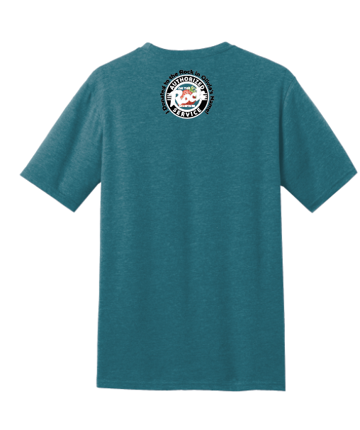 Strawberries and Bows Teal District T-shirt - Adult and Youth Sizes - Olivia Fundraiser Shirt - DM108