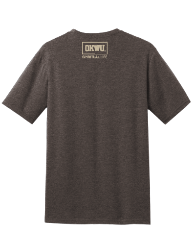 Be One Sent - Fundraiser for Spiritual Life - DM108 District® Perfect Blend® CVC Tee Heathered Brown