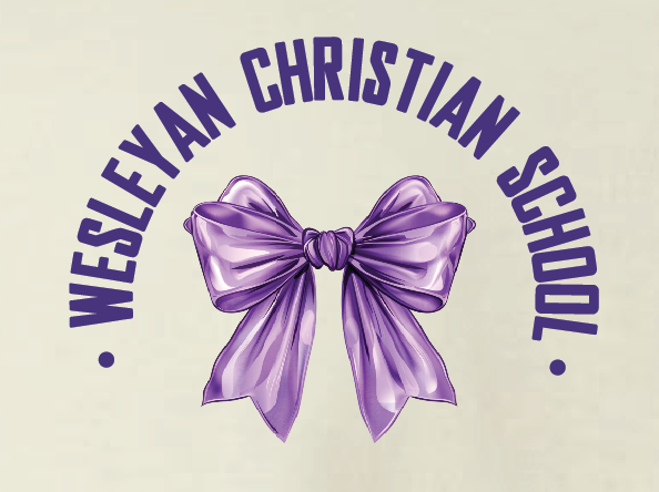 Cheer Bows Adult T-shirts - Team Purple and Vintage White Colors - BELLA+CANVAS 3001
