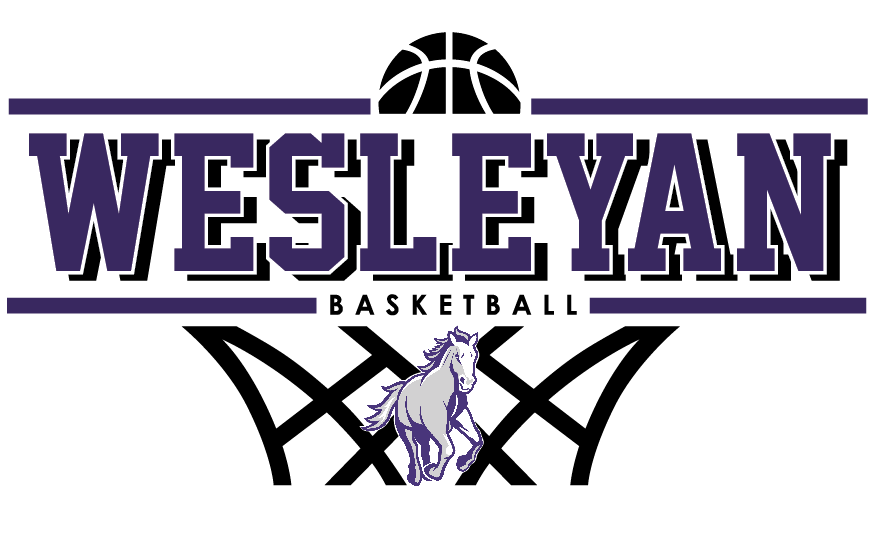 Wesleyan Basketball Ash Gildan Dry Blend Shirt