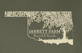 Jarrett Farm - Oklahoma Shirt Military Green Color - Gildan Soft style