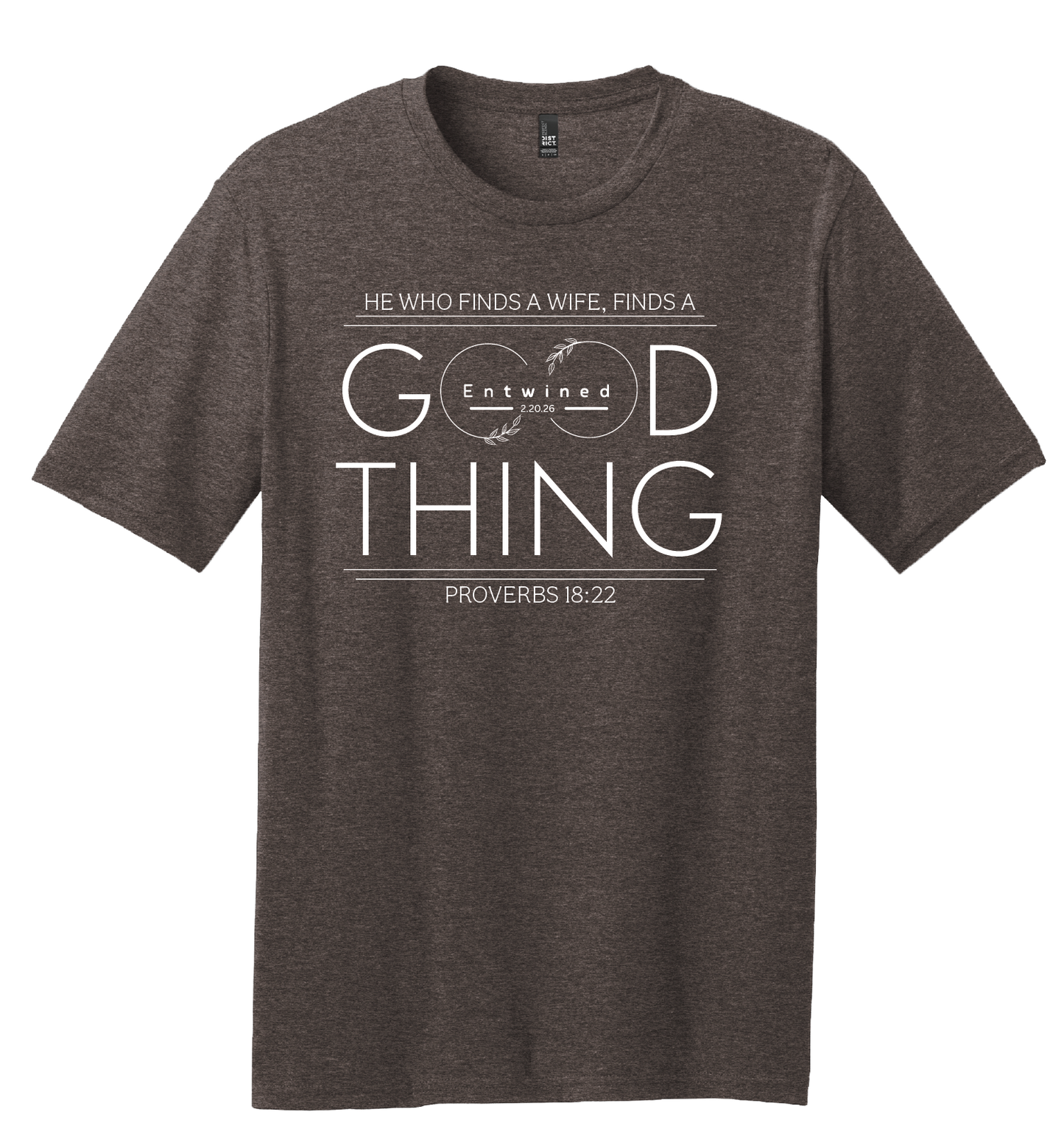 GOOD THING Husband and Wife Shirts - Entwined Marriage Conference 2026