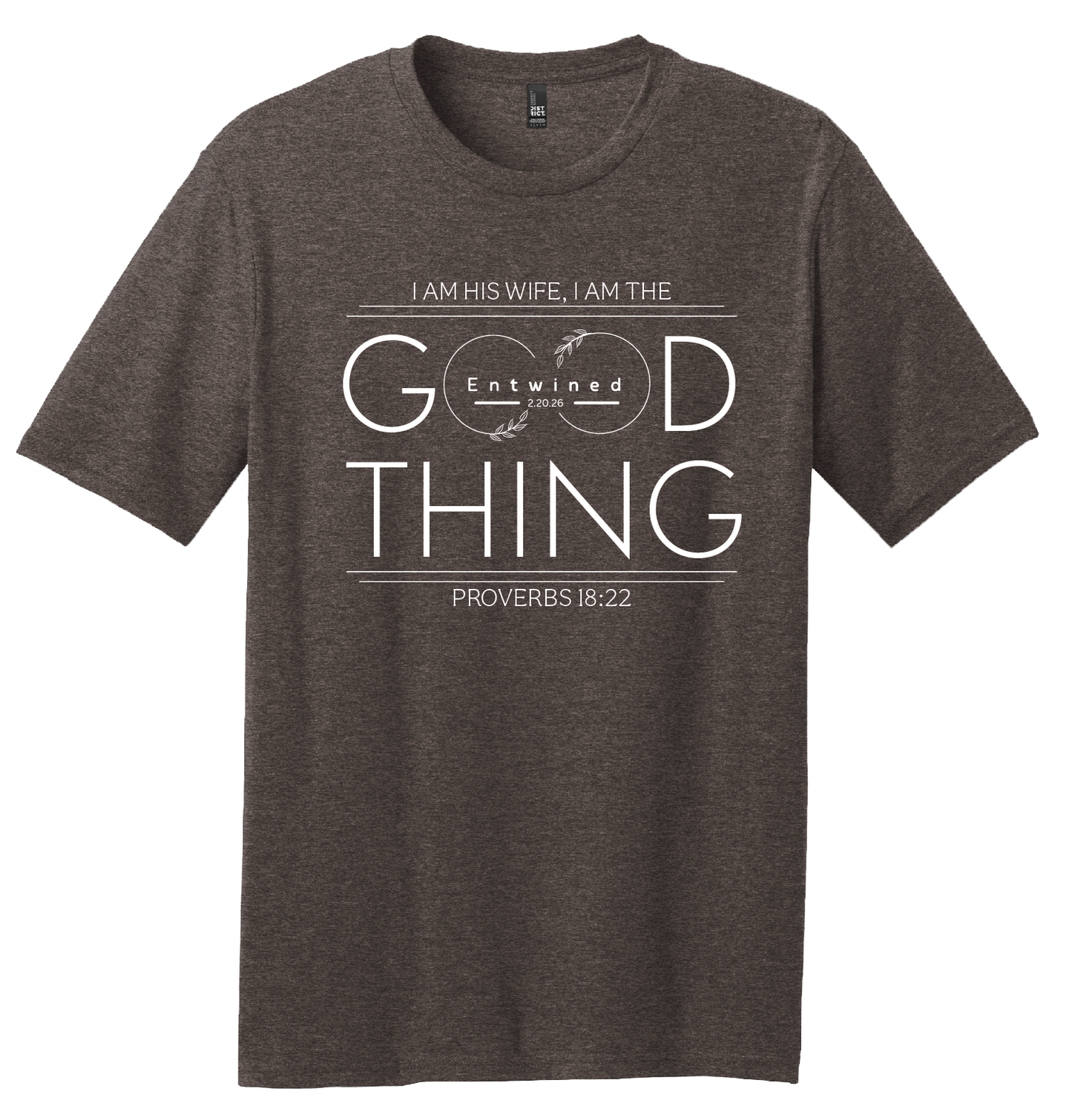 GOOD THING Husband and Wife Shirts - Entwined Marriage Conference 2026