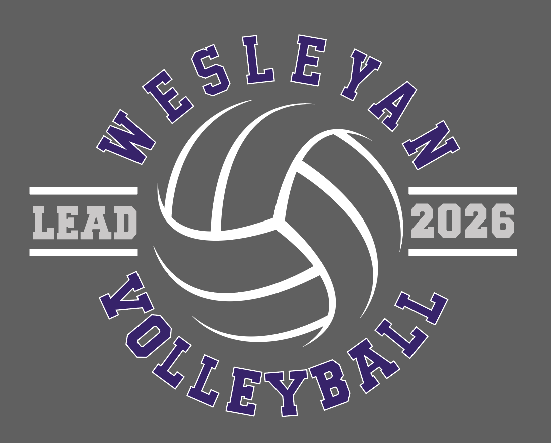 Wesleyan Volleyball Lead 2026 Nike Dri-FIT Cotton/Poly Long Sleeve Tee Black