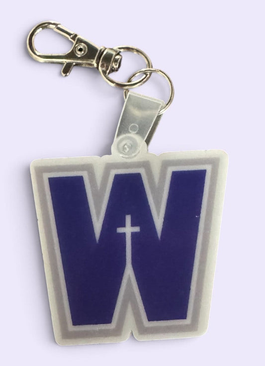 WCS "W" Keychain/Bagtags