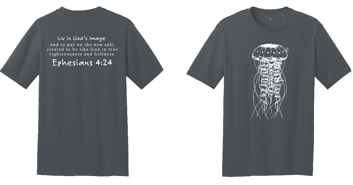 Jellyfish - Charcoal District Very Important Tee Shirt - Adult and Youth Sizes