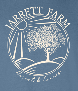 Jarrett Farm Sunny Circle - Indigo Blue Gildan Soft Style Shirt